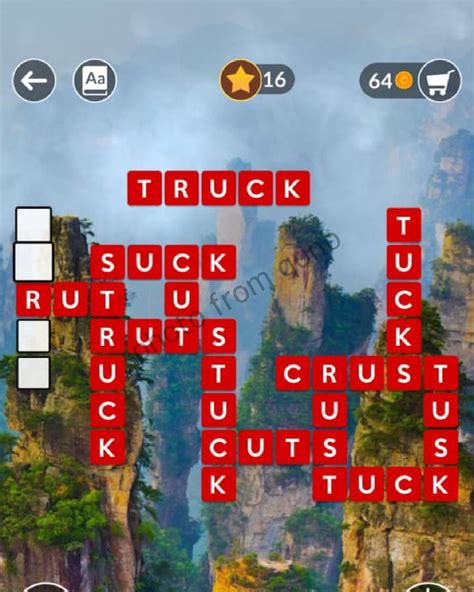 Wordscapes Level 148, Pillar 4.